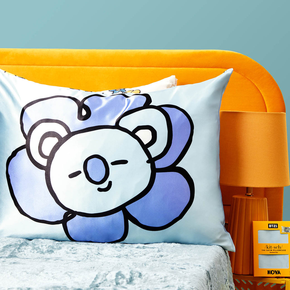 Kitsch x BT21 Satin Pillowcase in KOYA - King