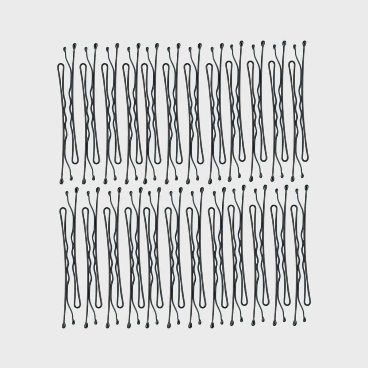 Black Bobby Pins 45pc Set