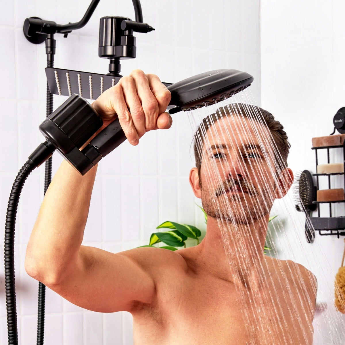 Black Shower Filter