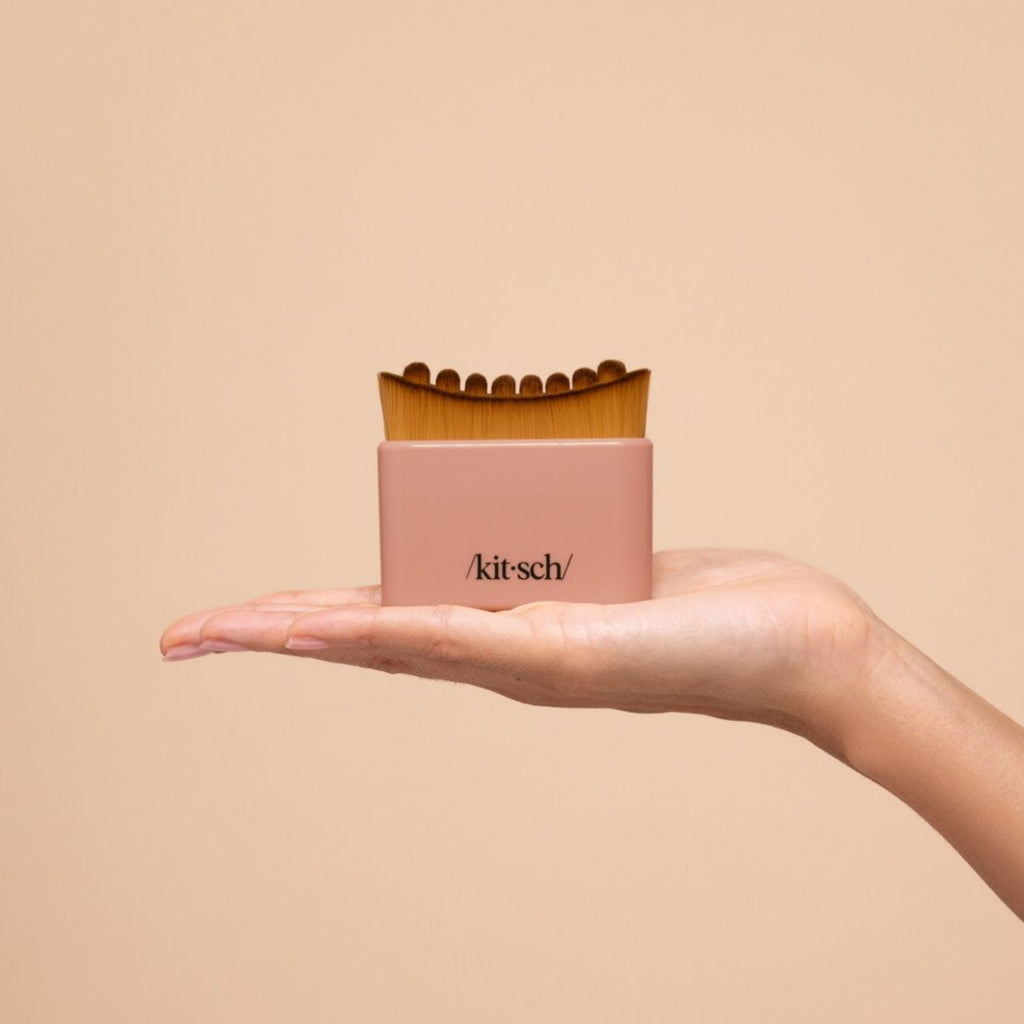 Lymphatic Contour Face Brush - Terracotta