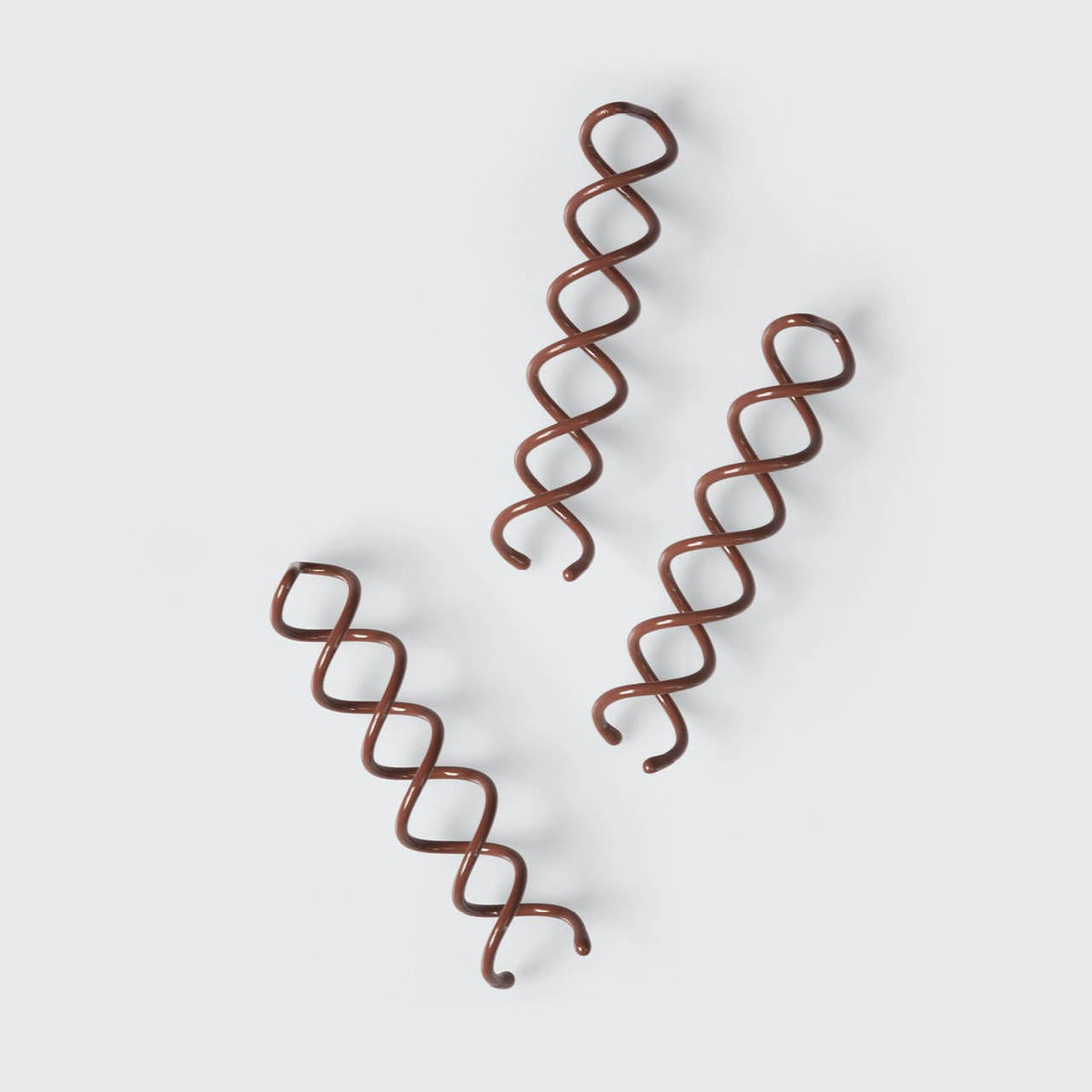 Brown Bun Twists 3pc Set