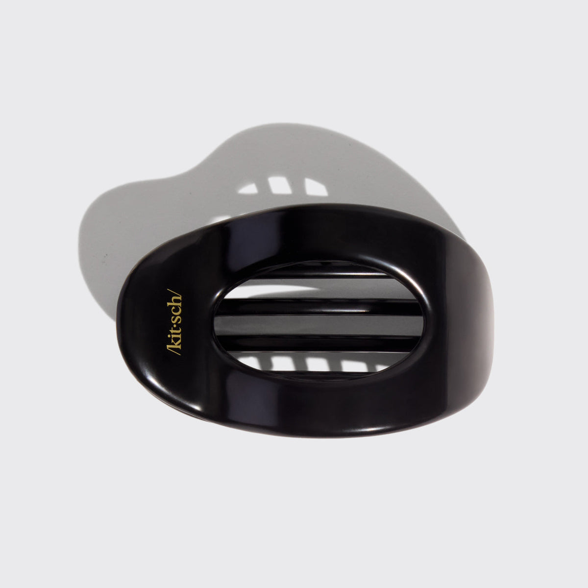 Black Flat Cloud Clip - Medium