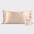 Satin Pillowcase in Champagne 2 Pack - King
