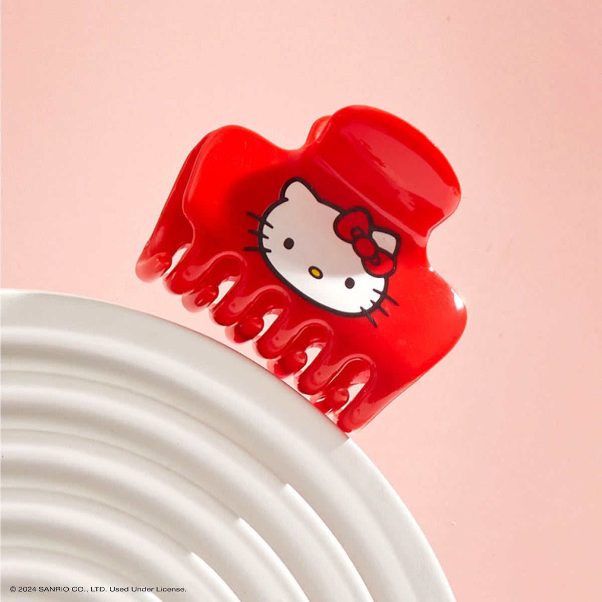 Hello Kitty x Kitsch Recycled Plastic Claw Clip - Kitty Face