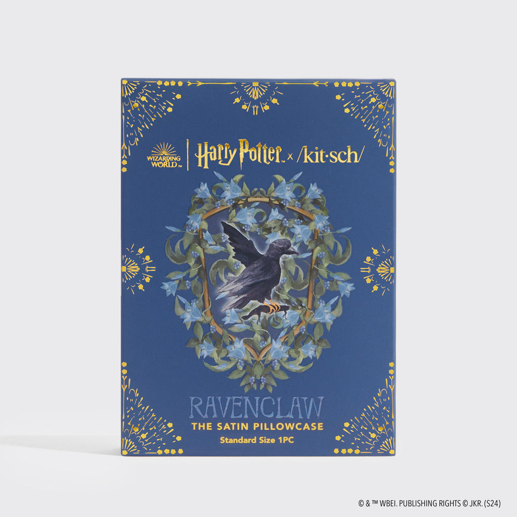 Kitsch x Harry Potter Satin Pillowcase in Ravenclaw 4 Pack