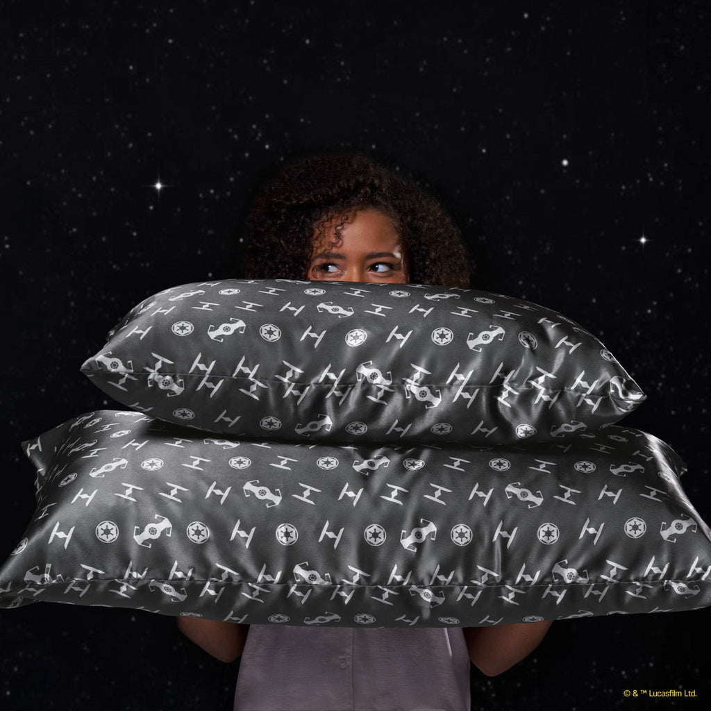 Star Wars™ & Kitsch Satin Pillowcase in Galactic Empire 2 Pack - King