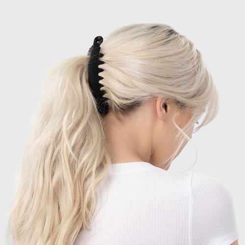 Banana Clip 2pc- Black & Tort