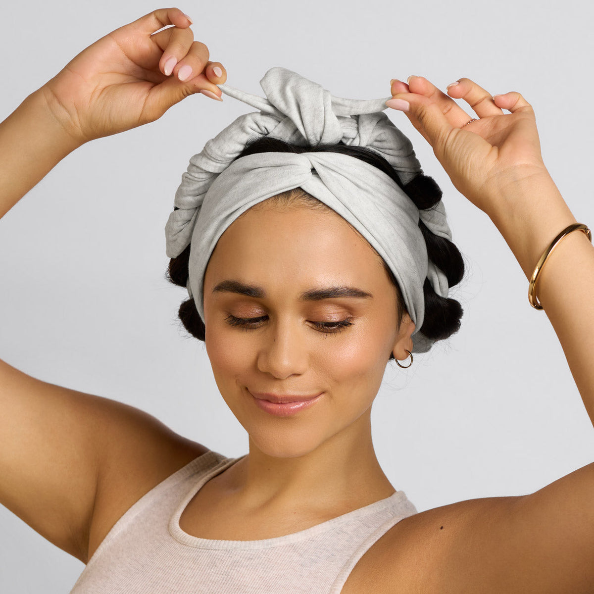 Heather Gray Set & Flow Active Curling Headband
