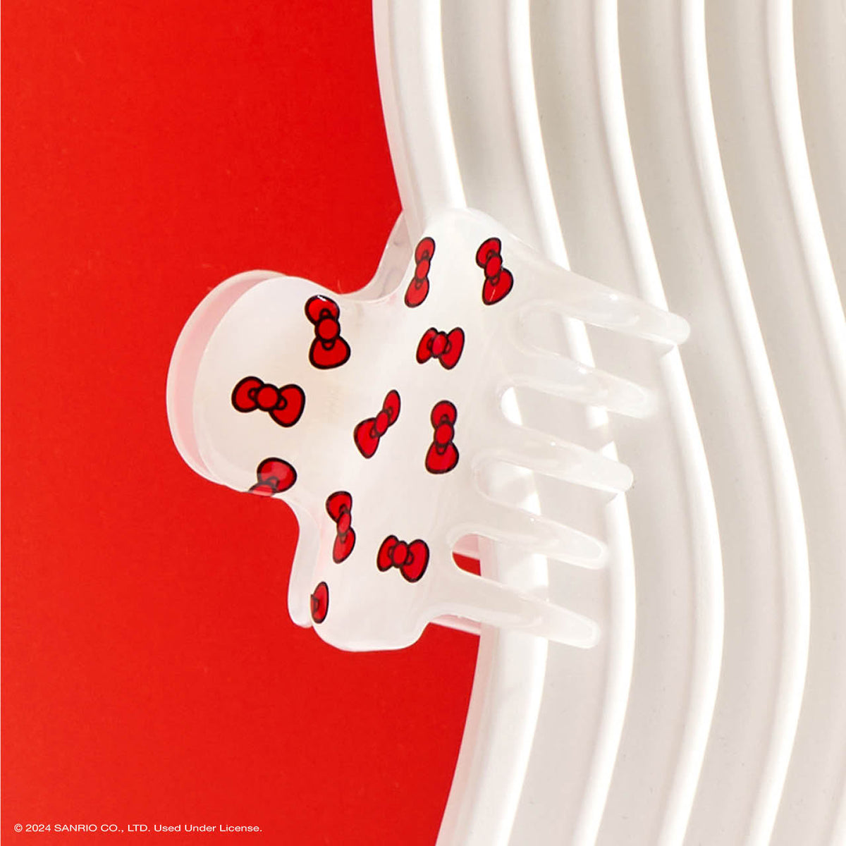 Hello Kitty x Kitsch Recycled Plastic Claw Clip  - Kitty Bows