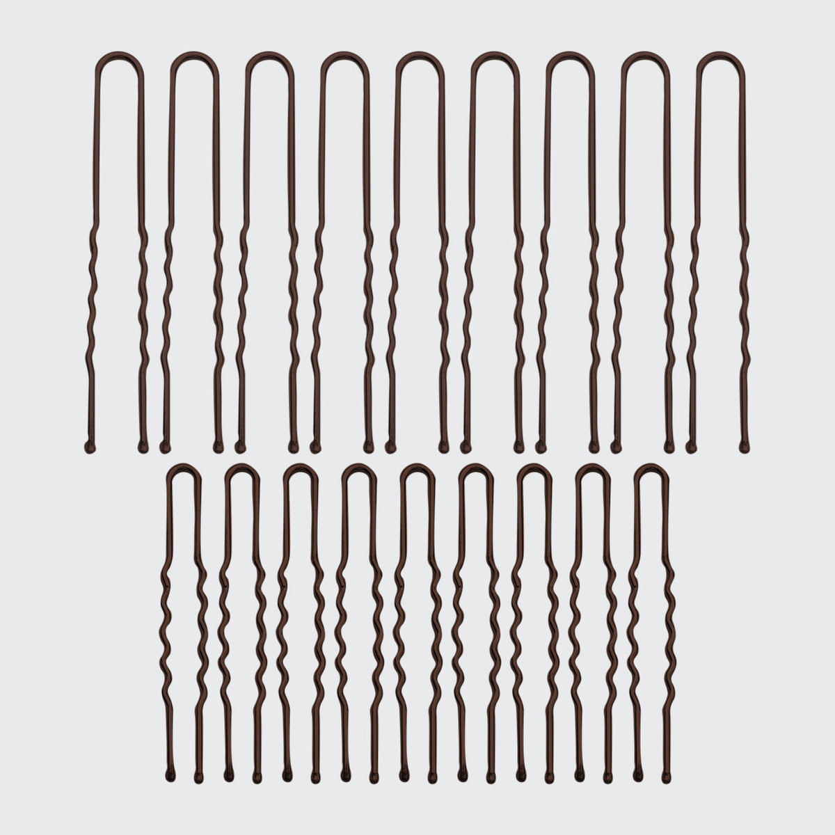 Brown U Pins 18pc Set